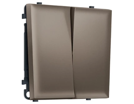 Выключатель проходной двухклавишный Ambrella Volt SIGMA MS633020