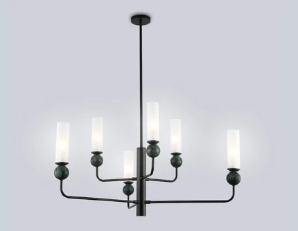 Люстра на штанге Ambrella light CERAMO MODERN LH53274