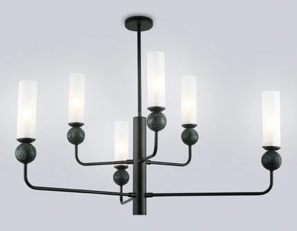 Люстра на штанге Ambrella light CERAMO MODERN LH53274