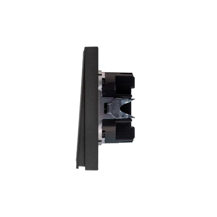 Выключатель двухклавишный Kranz MIELE STRONG KR-78-0706-6