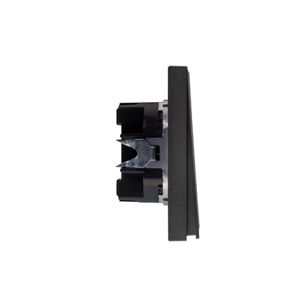 Выключатель двухклавишный Kranz MIELE STRONG KR-78-0706-6