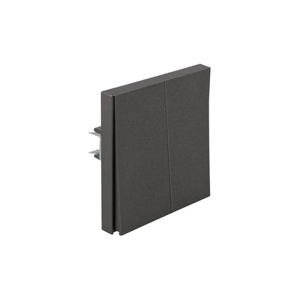 Выключатель двухклавишный Kranz MIELE STRONG KR-78-0706-6
