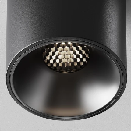 Точечный накладной светильник Maytoni ALFA LED C064CL-8W4K-RD-B