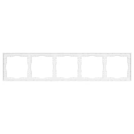 Рамка на 5 постов NOBE FRM-SFPL-5-IS Arlight 059463(1)
