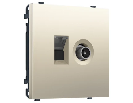 Розетка интернет RJ-45 + TV Ambrella Volt SIGMA MS552510