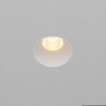 Точечный встраиваемый светильник Maytoni DIP DL119-10W-2.7K-TRS-W