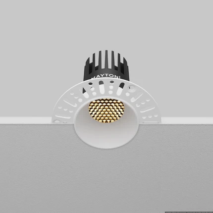 Точечный встраиваемый светильник Maytoni DIP DL119-10W-2.7K-TRS-W