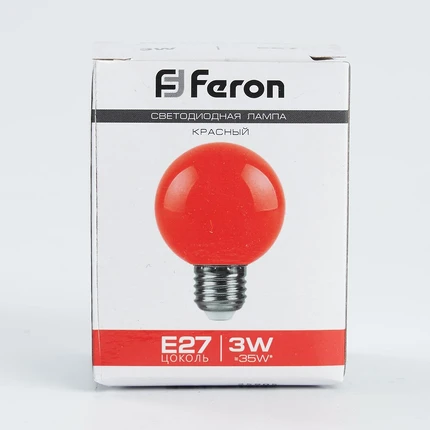 Светодиодная лампа Feron 3W E27 25905