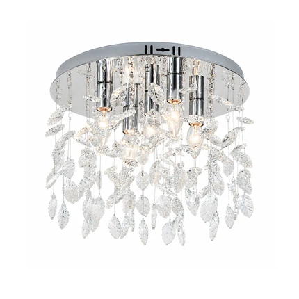 Потолочная люстра Escada PLITVICE 140021/5C E14*40W Chrome ES0000092
