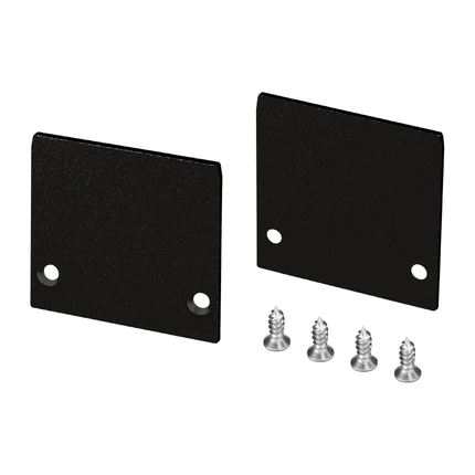 Комплект заглушек для LINE-3535-TRAY чёрных (2шт) Arlight 062200