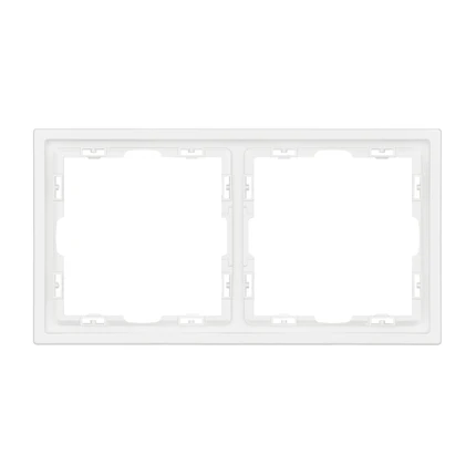 Рамка на 2 поста FRM-SFPL-2-WH Arlight 054215(1)