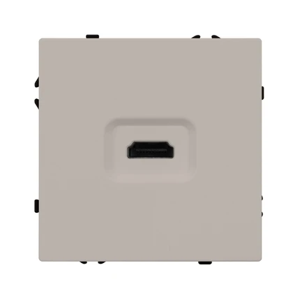 Розетка HDMI SCT-NOBE-MHD1-SFPL-CA Arlight 061842