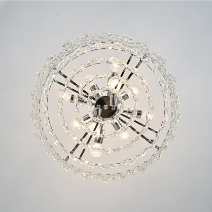 Подвесная люстра Escada LUXORA 140018/10P E14*40W Chrome ES0000085