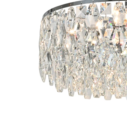 Подвесная люстра Escada LUXORA 140018/10P E14*40W Chrome ES0000085