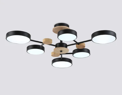 Потолочная люстра Ambrella light WOOD FL4863