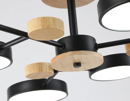 Потолочная люстра Ambrella light WOOD FL4863