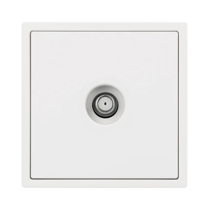 Розетка TV-SAT SCT-NOBE-MST1-SFPL-WH Arlight 054296