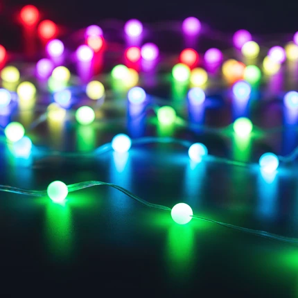 Гирлянда ARD-BEAD-HOME-10000-CLEAR-100LED RGB Ardecoled 061436