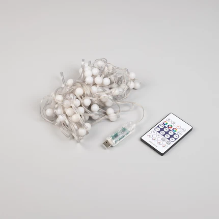 Гирлянда ARD-BEAD-HOME-10000-CLEAR-100LED RGB Ardecoled 061436