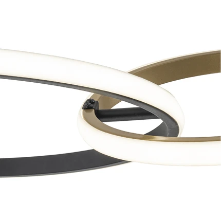 Подвесная люстра Escada RELATION 10230/2LED Black/Gold
