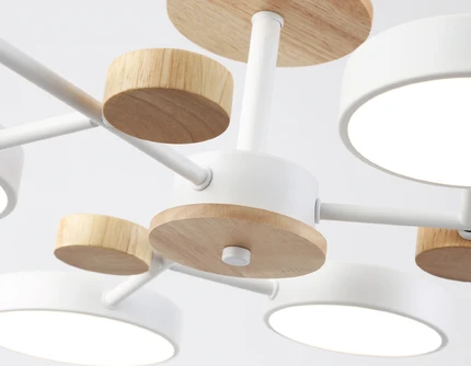 Потолочная люстра Ambrella light WOOD FL4861
