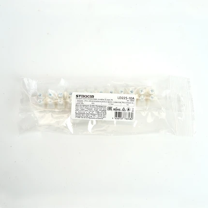 Колодка клеммная винтовая (12шт) Stekker LD225-10A 39890