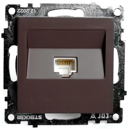 Розетка интернет RJ-45 Stekker КАТРИН 49023