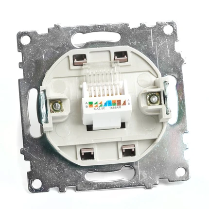 Розетка интернет RJ-45 Stekker КАТРИН 49023