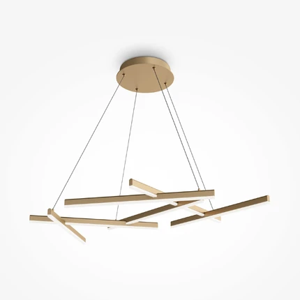 Подвесная люстра Maytoni LINE MOD016PL-L80GK