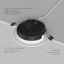 Фото даунлайты DK2462-WH