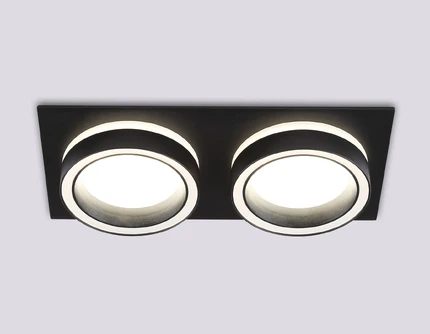 Точечный встраиваемый светильник Ambrella light GX53 ACRYLIC TECH TN52424