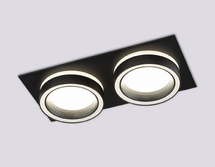 Точечный встраиваемый светильник Ambrella light GX53 ACRYLIC TECH TN52424