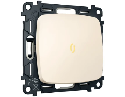 Выключатель кнопочный с подсветкой Ambrella Volt OMEGA MO322050