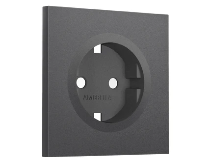 Лицевая панель для розетки с/з Ambrella Volt SIGMA SP6560