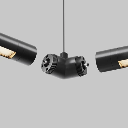 Коннектор для модульной системы Maytoni ACCESSORIES FOR SYSTEM SHELF CA018LWC-B