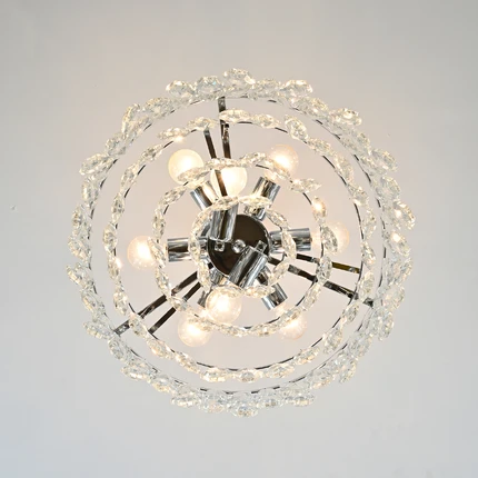 Подвесная люстра Escada LUXORA 140018/8P E14*40W Chrome ES0000084