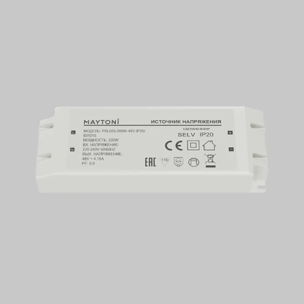 Блок питания 48V 200W 4,16A Maytoni 831015