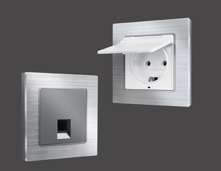 Рамка на 1 пост Ambrella Volt PLATOS AF550101