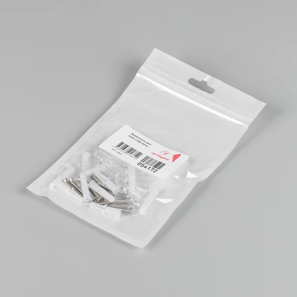 Комплект креплений для лент (10шт) COB-6mm Arlight 054172