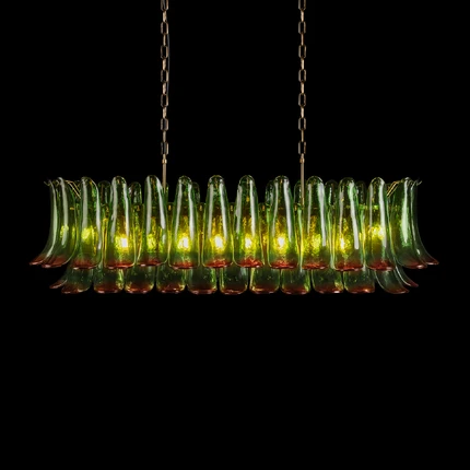 Подвесная люстра Loft It LILOU 10600/1200R Green red