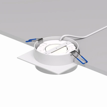 Точечный встраиваемый светильник Denkirs FLAT DK2091-WH