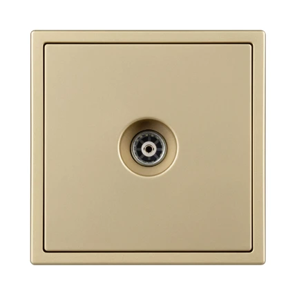 Розетка TV NOBE SCT-MTV1-SFPL-GD Arlight 054294(1)