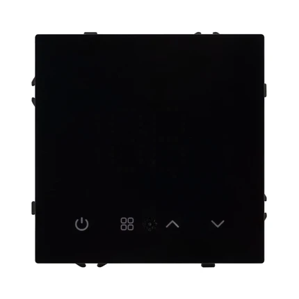 Терморегулятор сенсорный для тёплого пола SWT-MTE-PL-BK Arlight NOBE 058345(1)