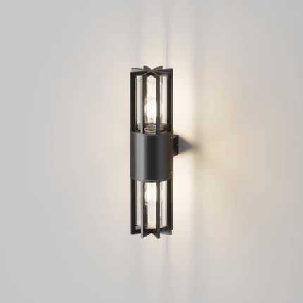 Уличный настенный светильник Maytoni BARREL O453WL-02GF