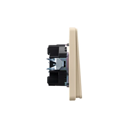 Выключатель кнопочный Kranz MIELE ROUND KR-78-0712-7