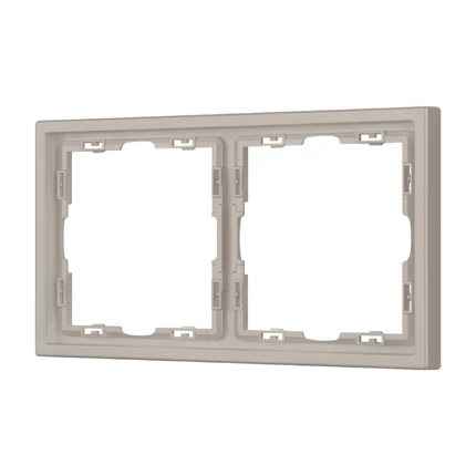Рамка на 2 поста FRM-SFPL-2-CA Arlight NOBE 059456(1)