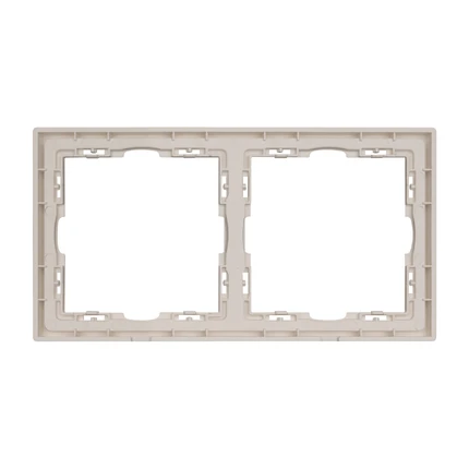 Рамка на 2 поста FRM-SFPL-2-CA Arlight NOBE 059456(1)
