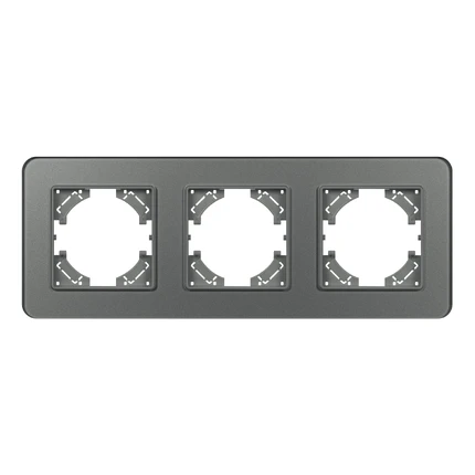 Рамка на 3 поста FRM-OMALI-GS-3-GR Arlight 049698