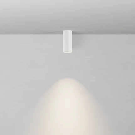 Точечный накладной светильник Maytoni FOCUS C010CL-01W-N