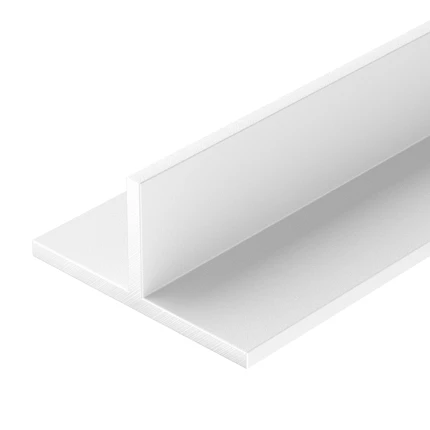 Профиль несветовой декоративный Т-образный TECH-3020-3000 WHITE Arlight 063470